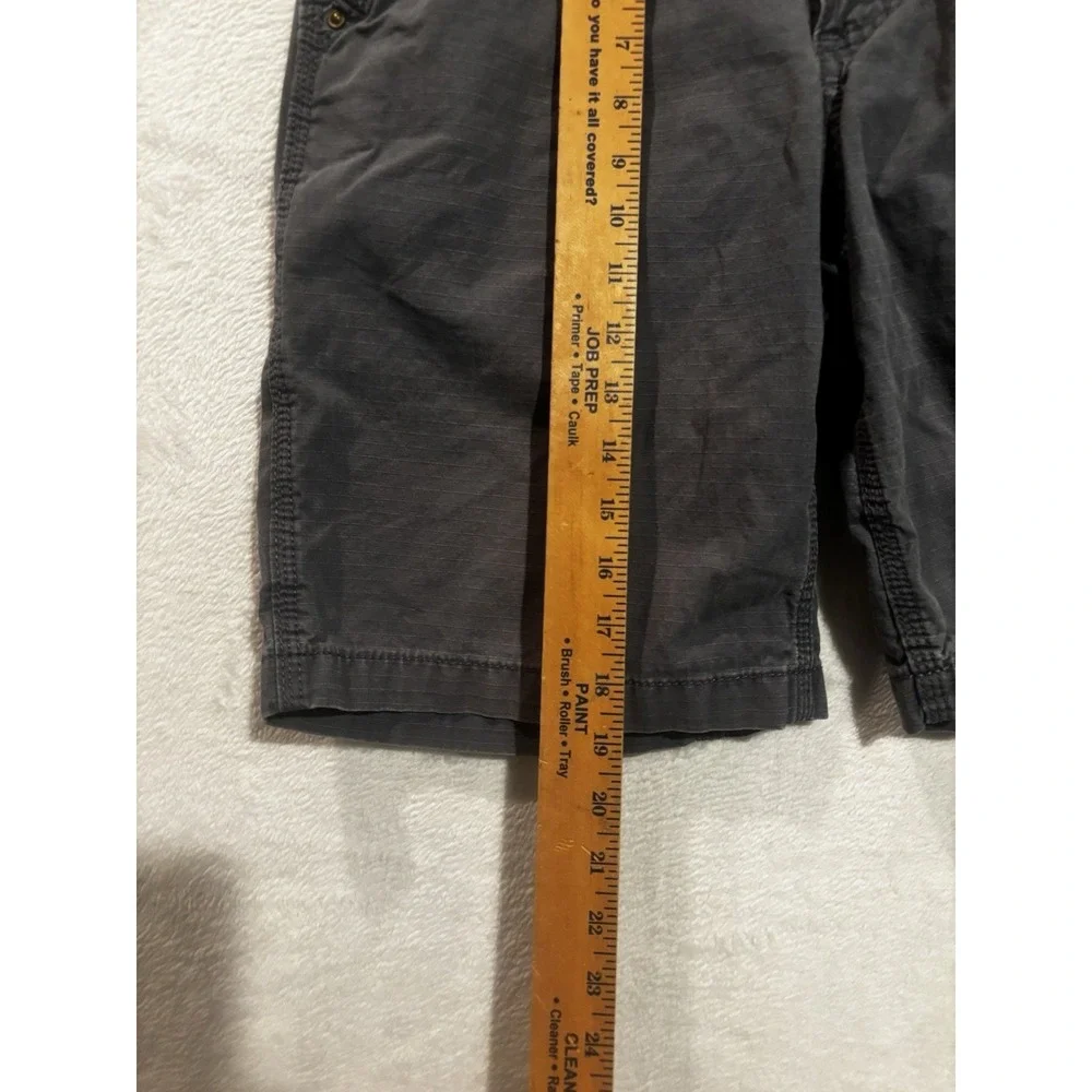 Carhartt Men's‎ Shorts Size 30 Relaxed Fit Ripstop Pockets Gray Workwear Outdoor